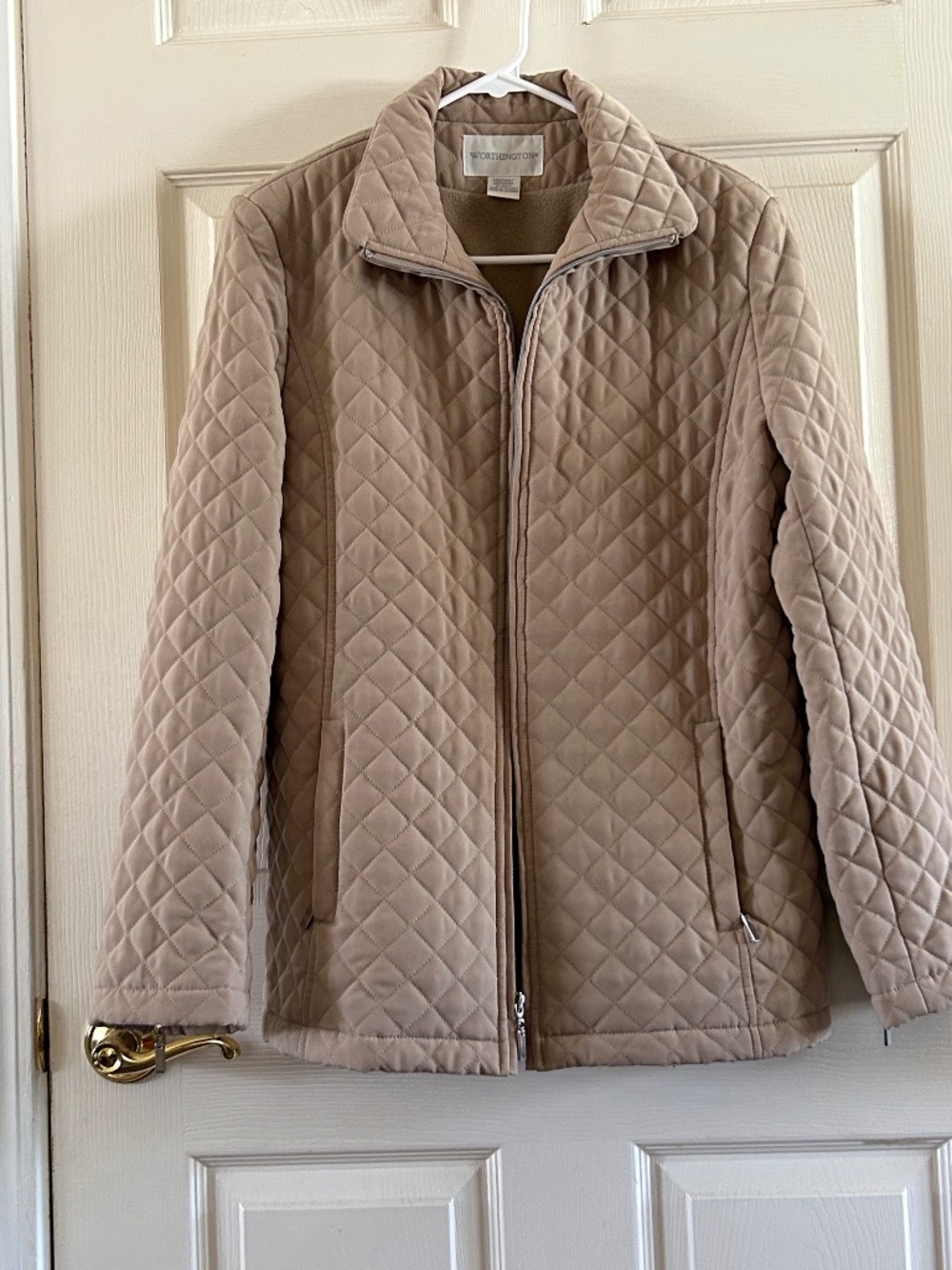 Worthington Quilted Jacket, Size M
